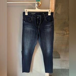 AG Farrah skinny jeans dark wash